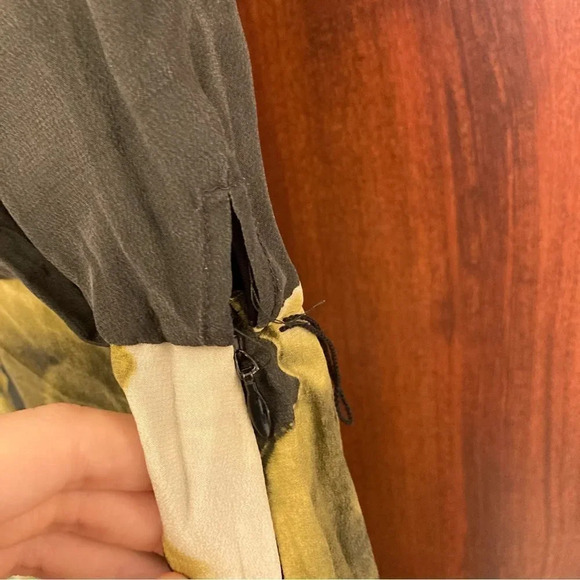 ROBERT RODRIGUEZ Silk Dress One Shoulder Size 10 - Picture 7 of 8